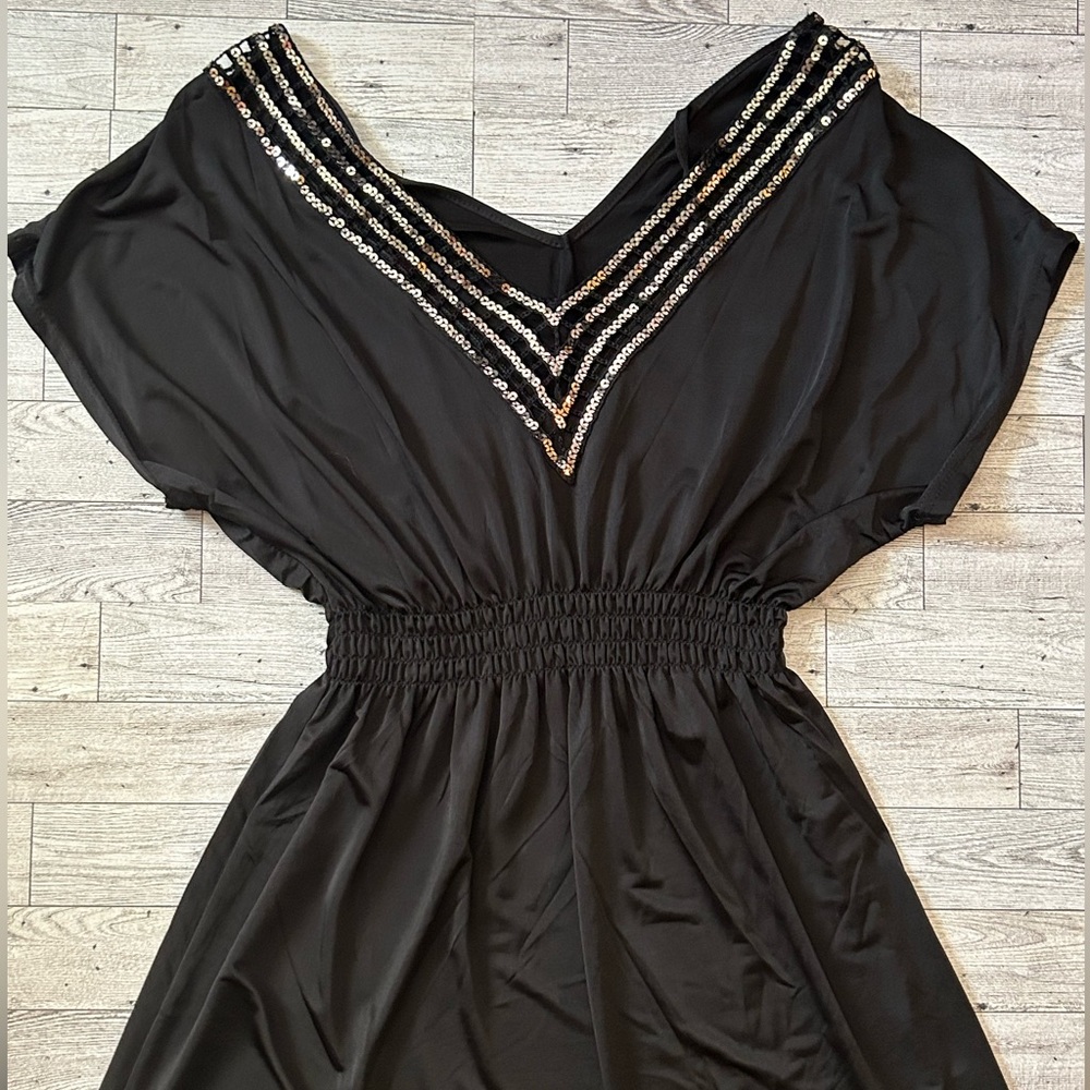 Black Flowy Dress – Size S - Picture 5 of 10